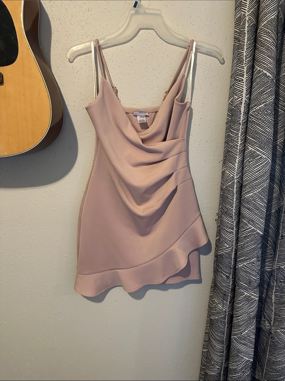 Sweet Storm Blush Pink Mini Dress